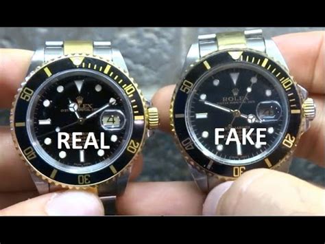 hiw to tell if deep sea rolex is real|How to Spot a Fake Rolex .